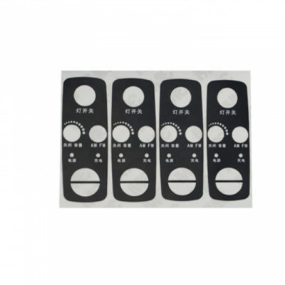 High Quality Fpc Pet On Off Button Membrane Switch Polycarbonate Front Panel Lexan Label Printing Lexan Overlay