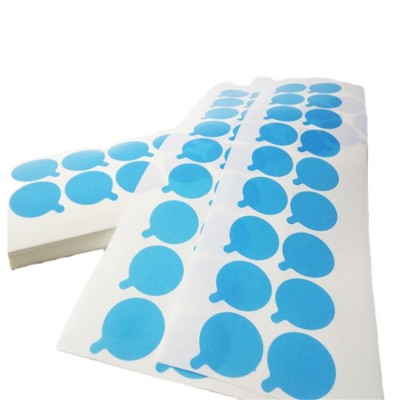 fast delivery custom no residual transparent blank box plastic protective film cut package seal label sticker