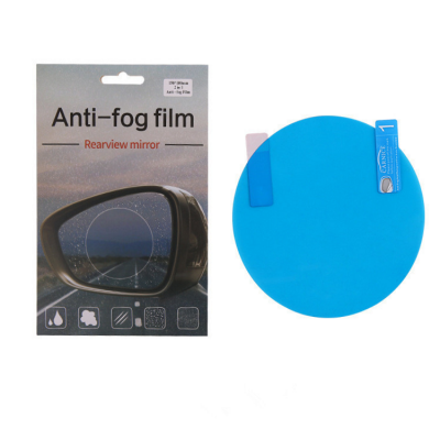 Die Cut Rainproof Mirror Sticker clear Anti-fog Protective Film for Glass